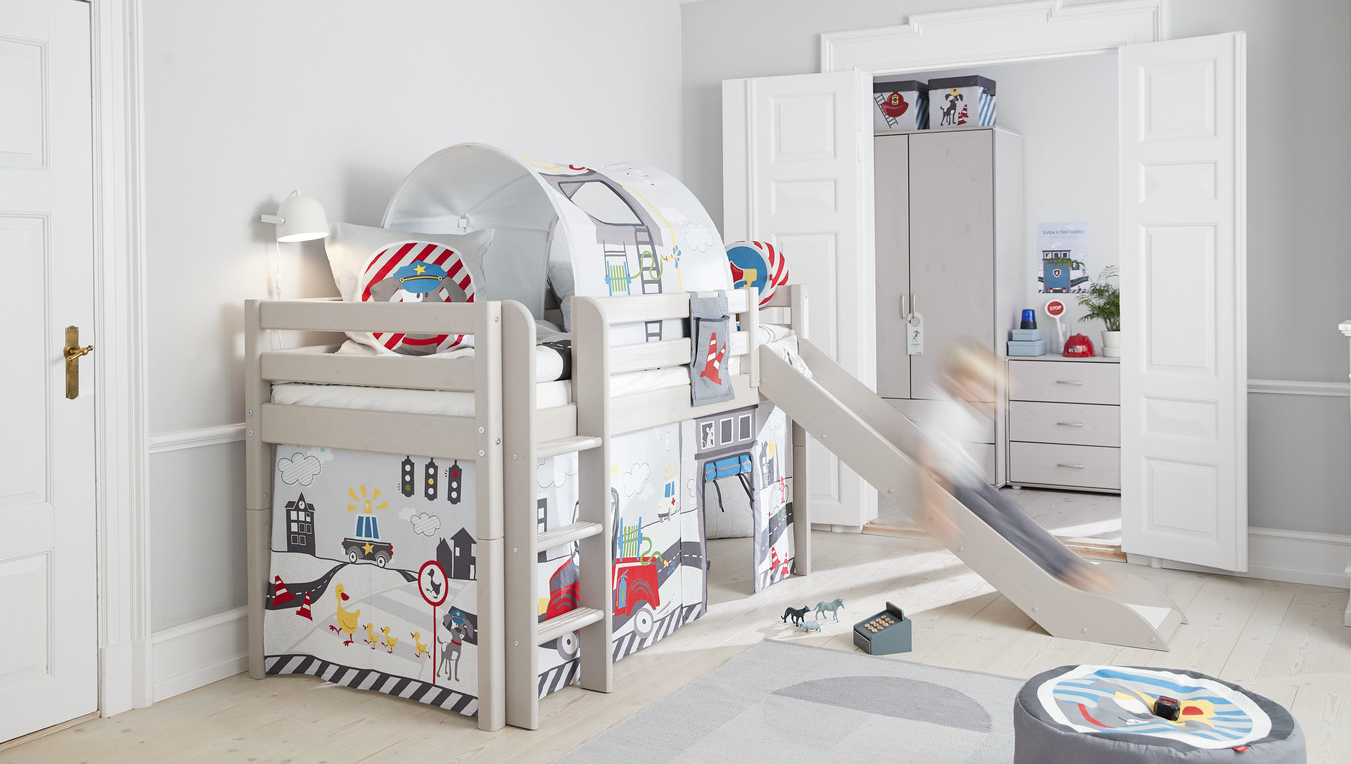 CLASSIC Mid-high bed with slide - Image 4