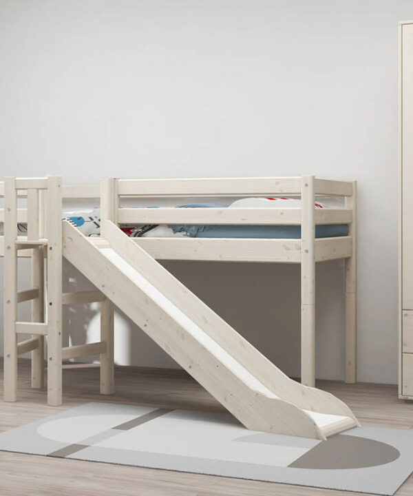 CLASSIC Mid-high bed with platform-slide