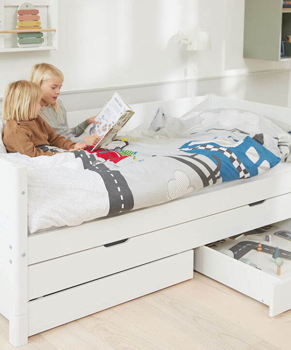 WHITE Bed 3 in 1